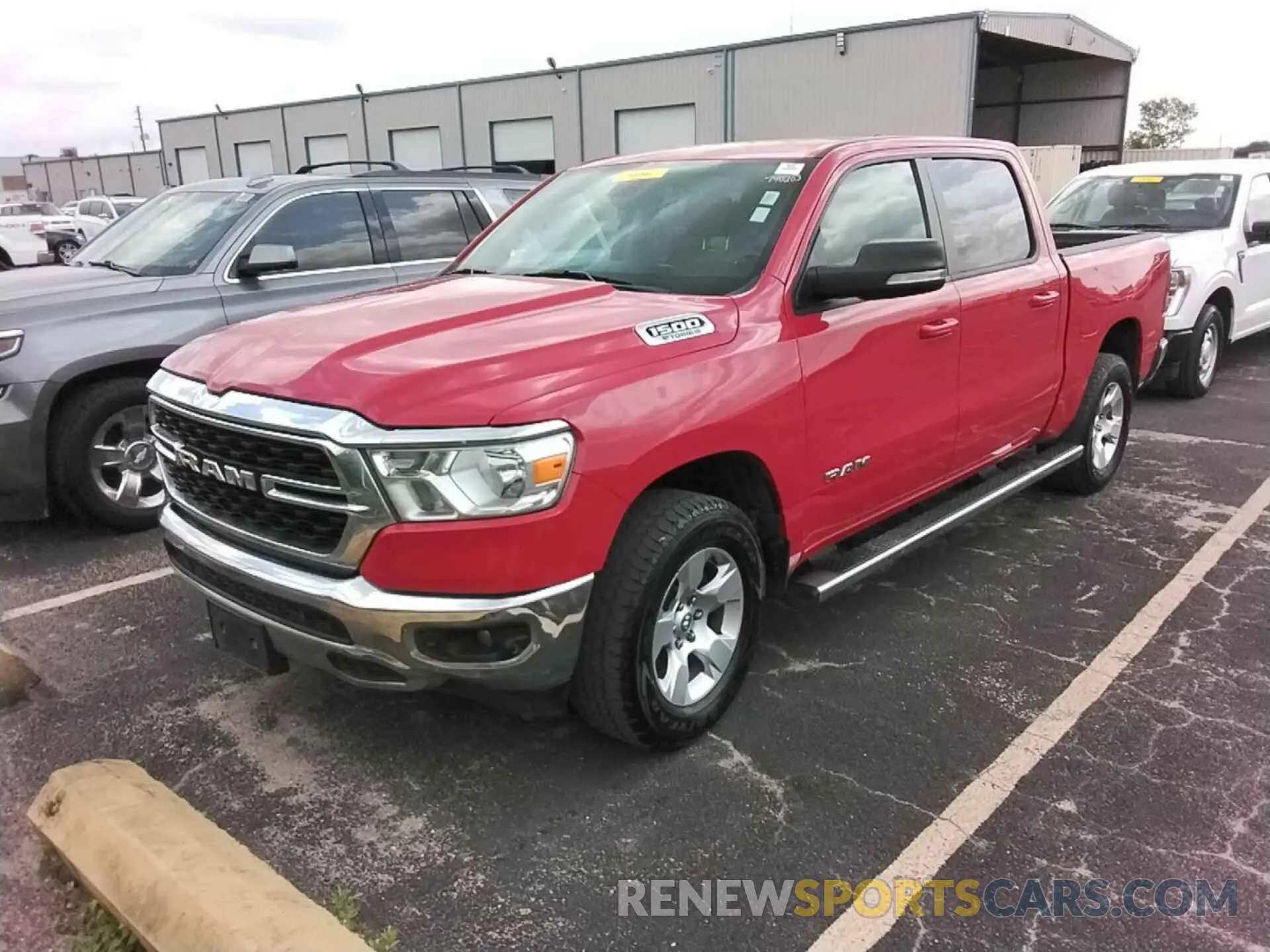 22 Photograph of a damaged car 1C6RRFFG2NN178997 RAM 1500 2022