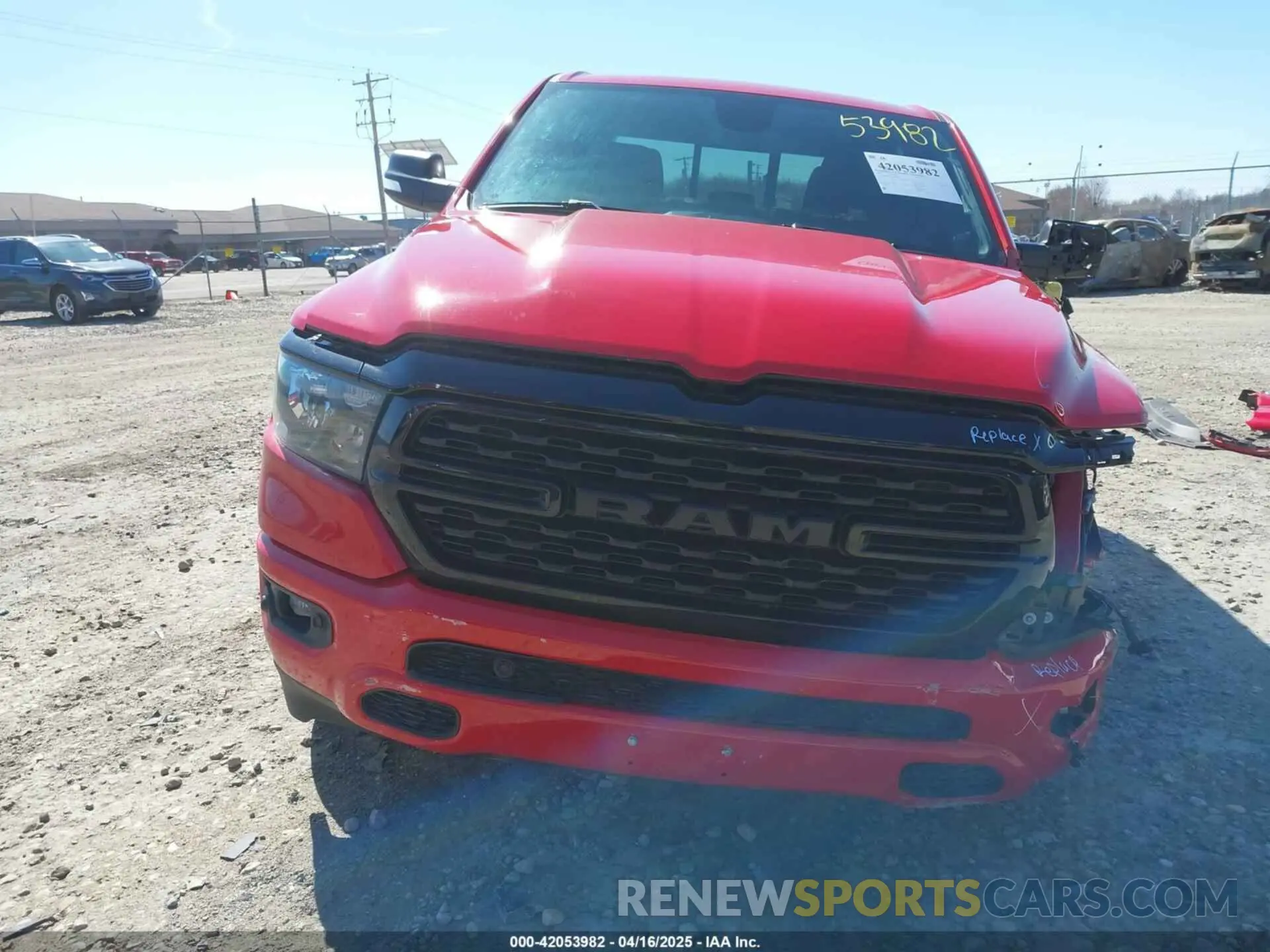 13 Фотография поврежденного автомобиля 1C6RRFFG2NN259207 RAM 1500 2022