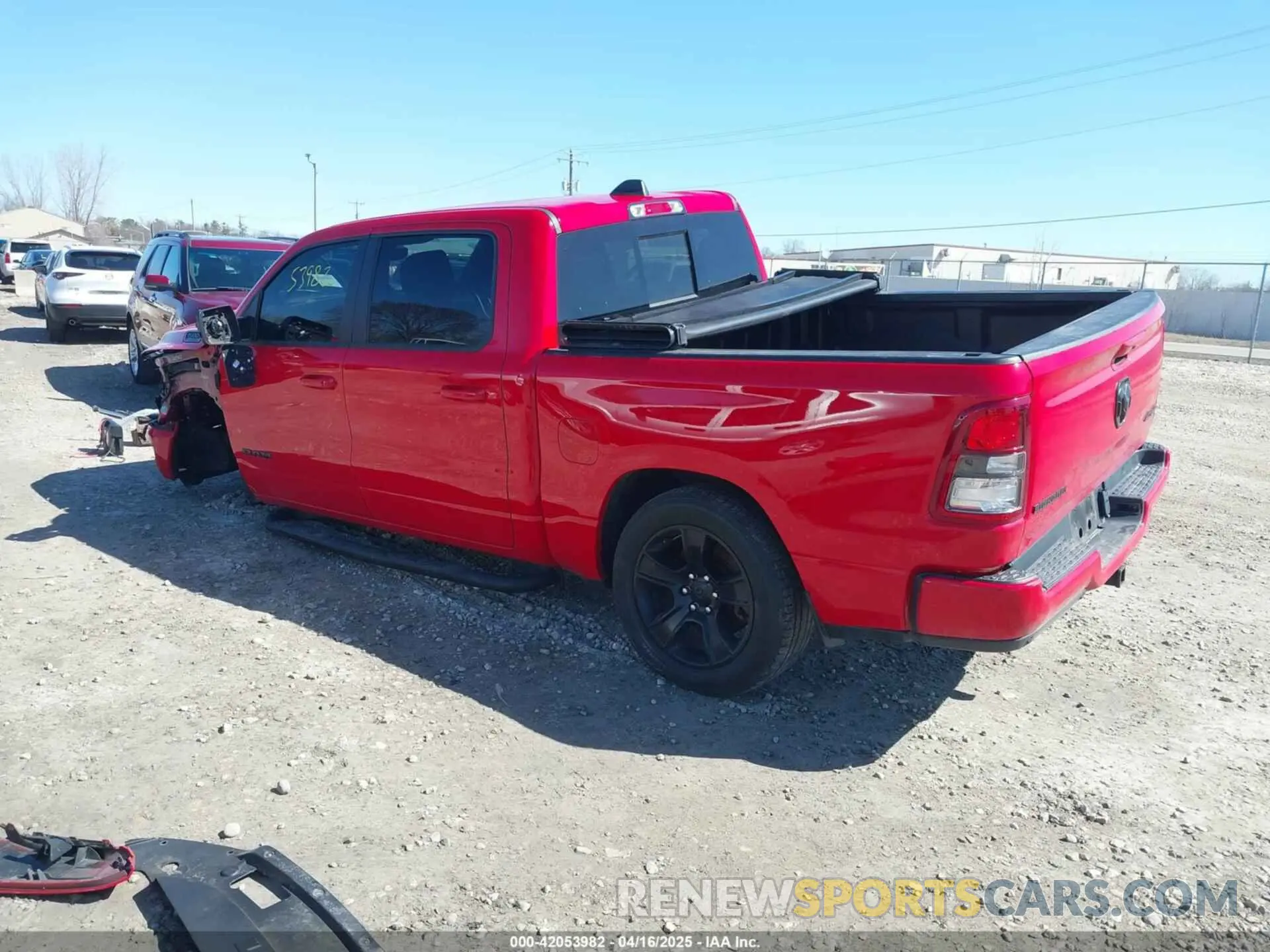 3 Фотография поврежденного автомобиля 1C6RRFFG2NN259207 RAM 1500 2022