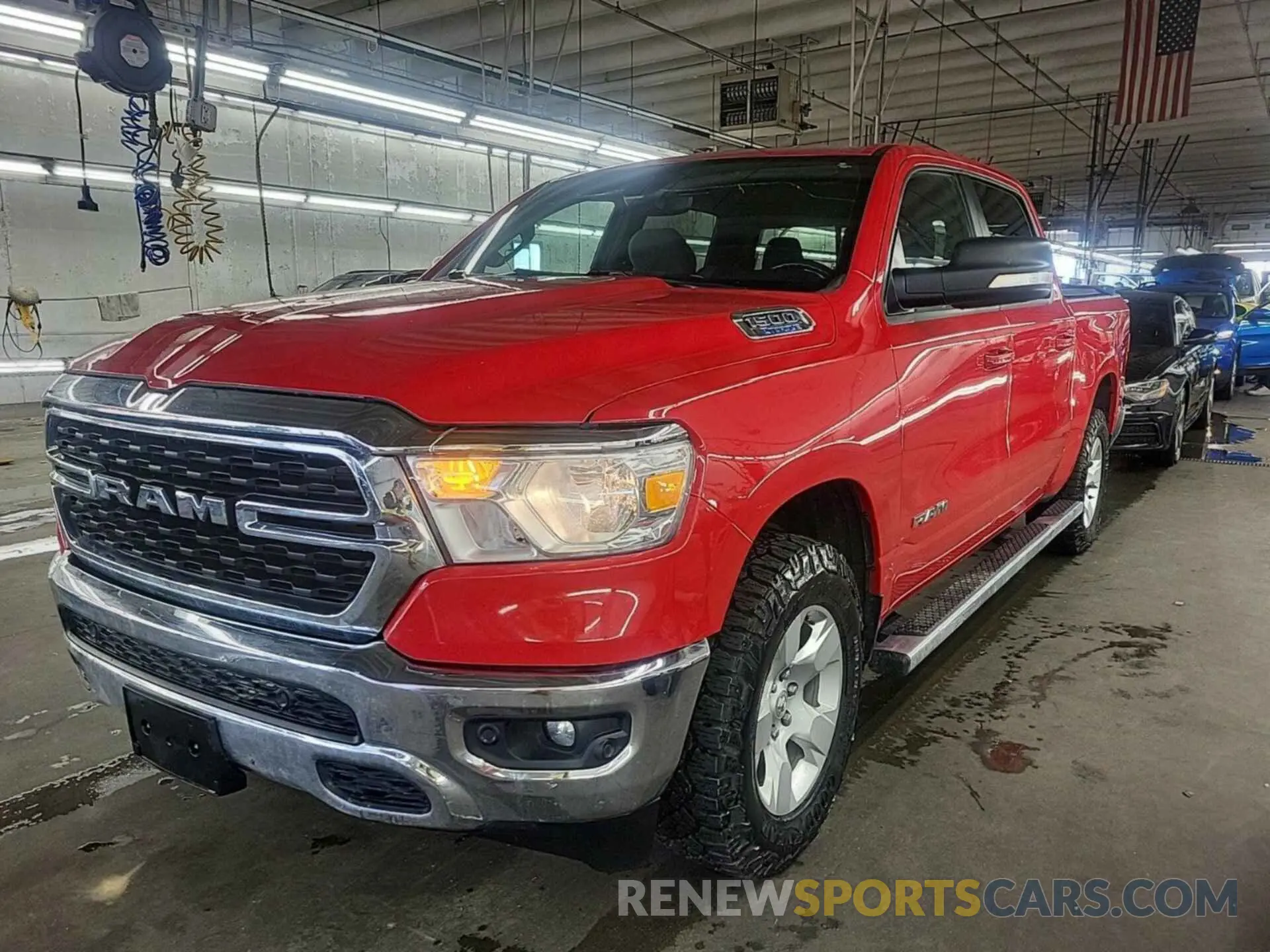 10 Photograph of a damaged car 1C6RRFFG3NN383759 RAM 1500 2022