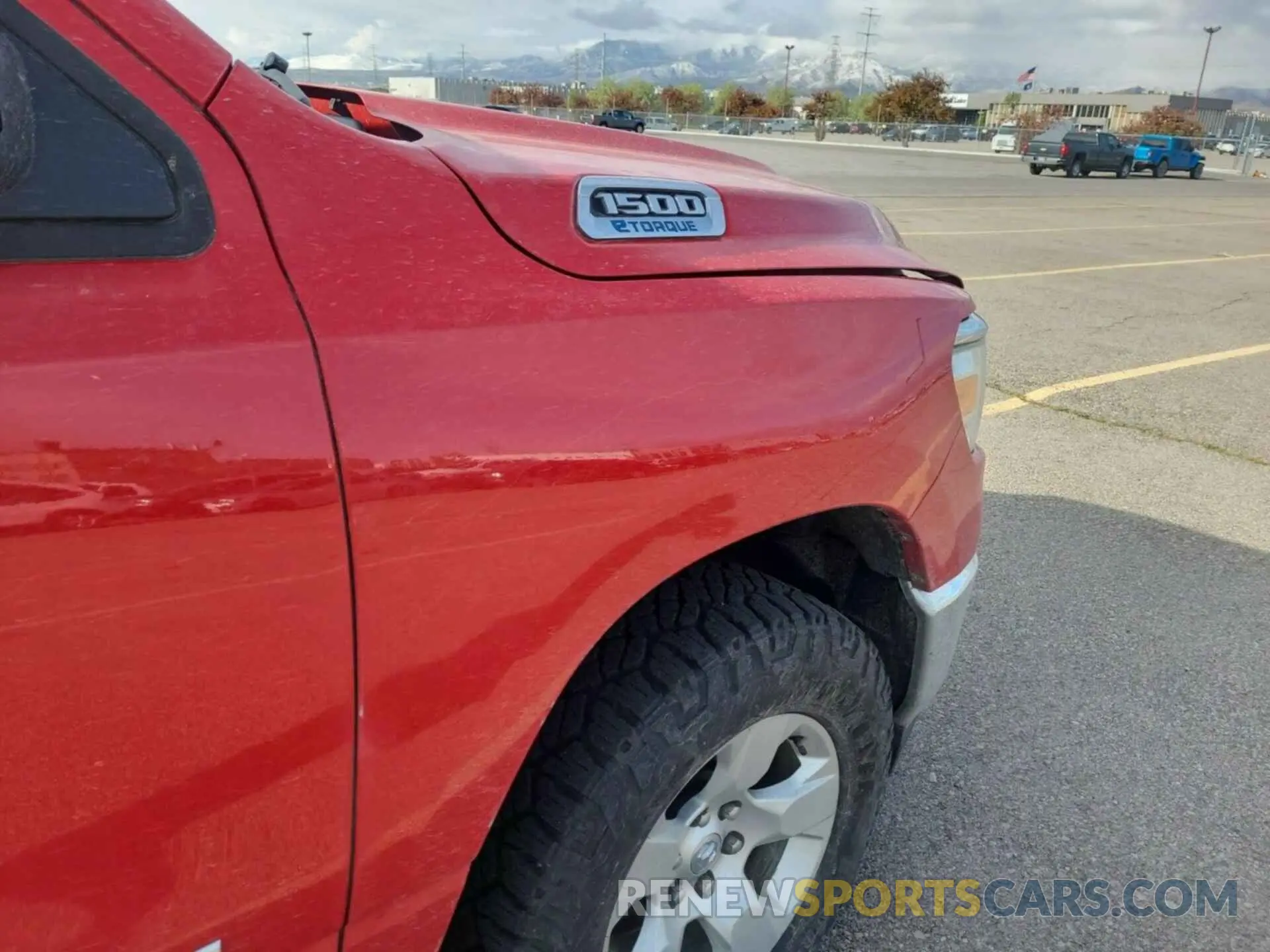 59 Photograph of a damaged car 1C6RRFFG3NN383759 RAM 1500 2022