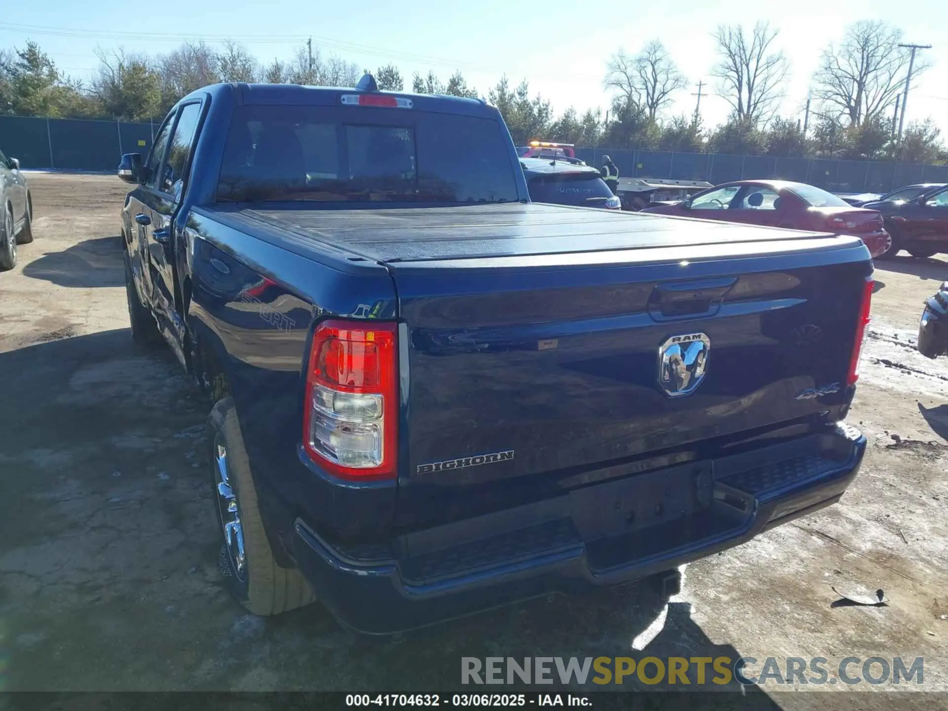 3 Photograph of a damaged car 1C6RRFMG4NN438867 RAM 1500 2022
