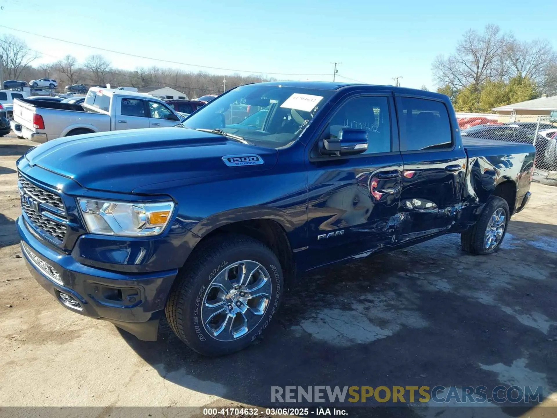 6 Photograph of a damaged car 1C6RRFMG4NN438867 RAM 1500 2022