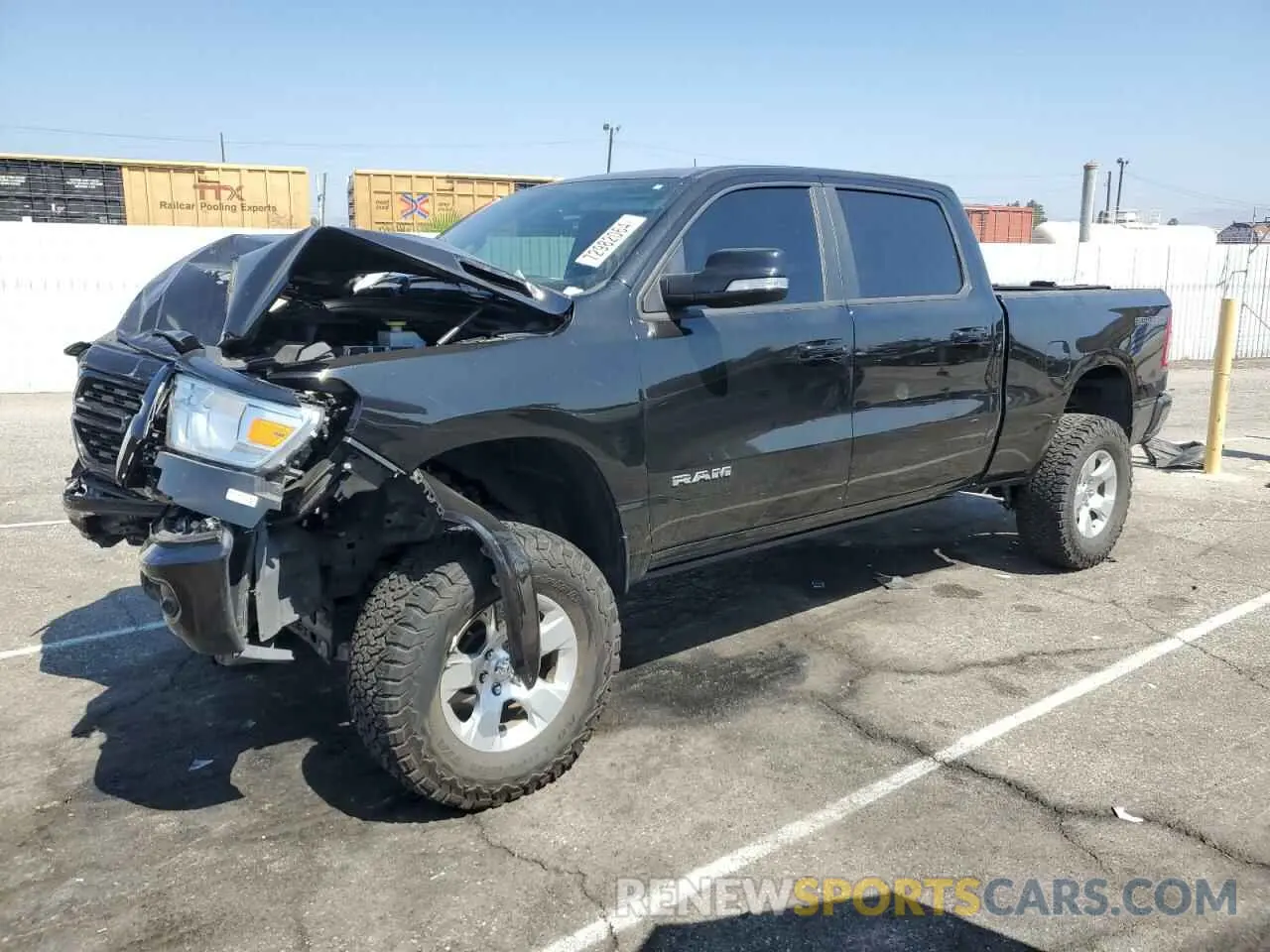 1 Photograph of a damaged car 1C6RRFMG7NN441178 RAM 1500 2022
