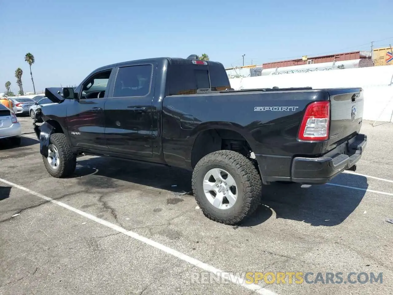 2 Photograph of a damaged car 1C6RRFMG7NN441178 RAM 1500 2022