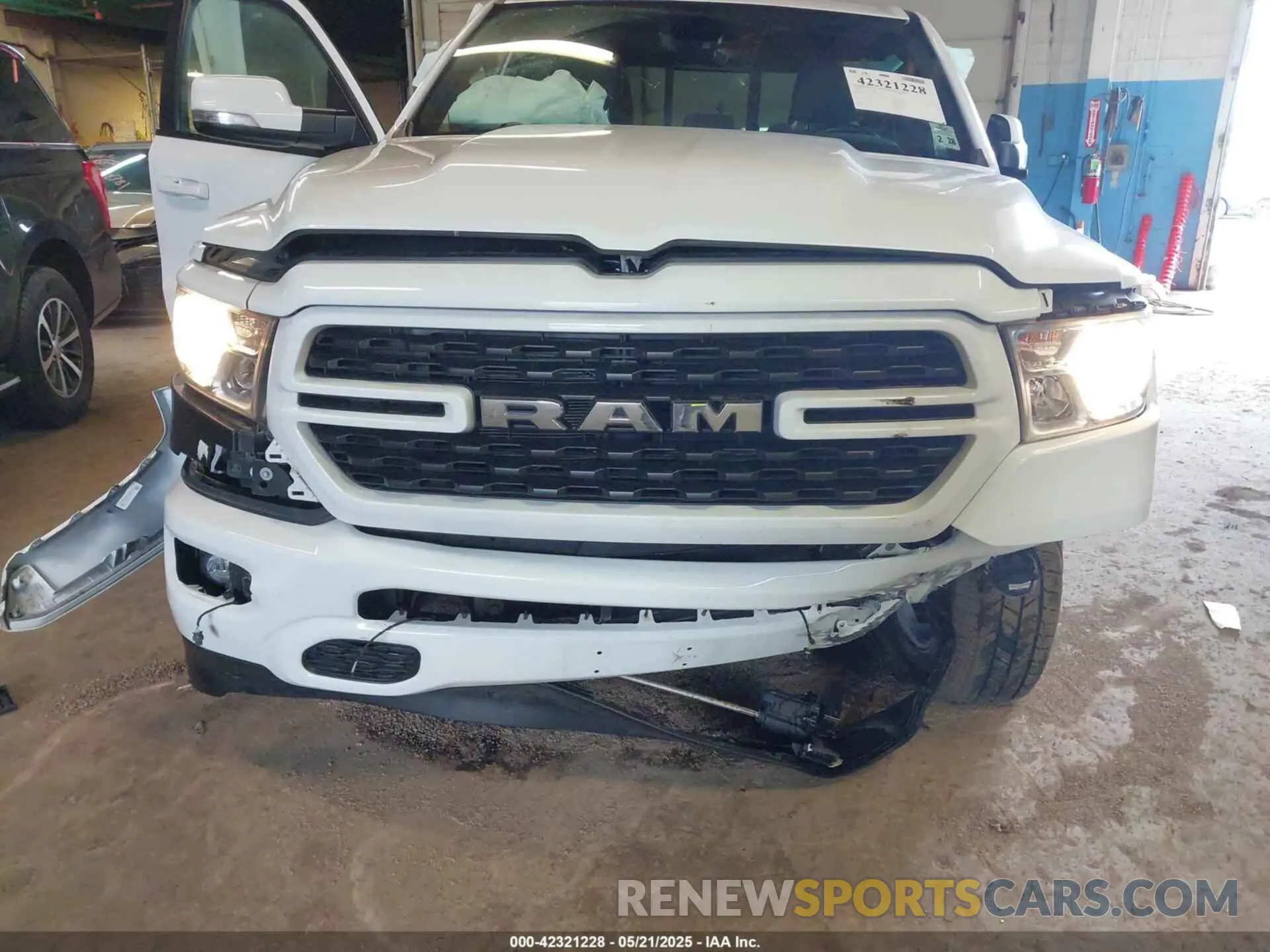 6 Фотография поврежденного автомобиля 1C6SRFBT2NN161749 RAM 1500 2022