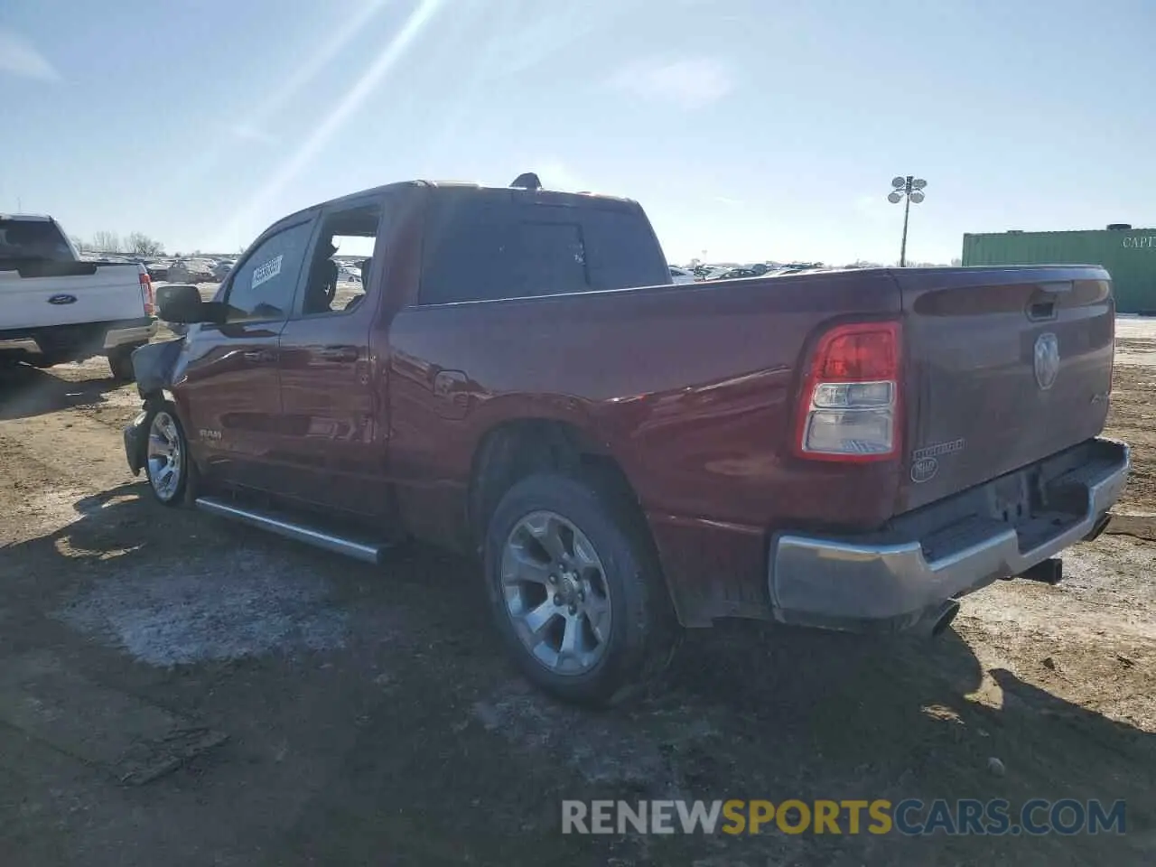 2 Photograph of a damaged car 1C6SRFBT3NN206715 RAM 1500 2022