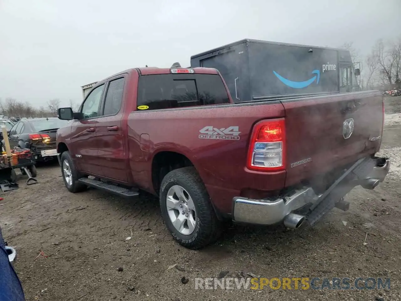 2 Фотография поврежденного автомобиля 1C6SRFBT8NN134166 RAM 1500 2022