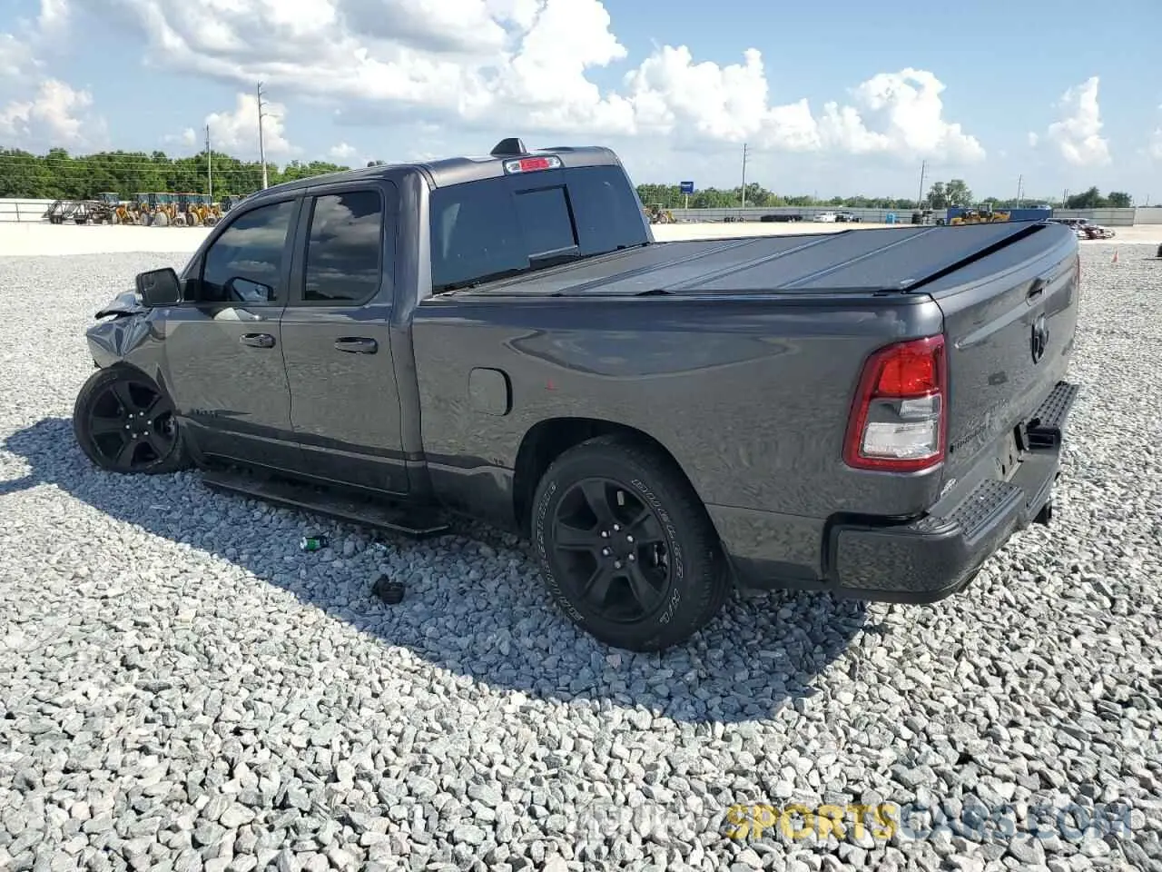 2 Photograph of a damaged car 1C6SRFBT8NN164011 RAM 1500 2022
