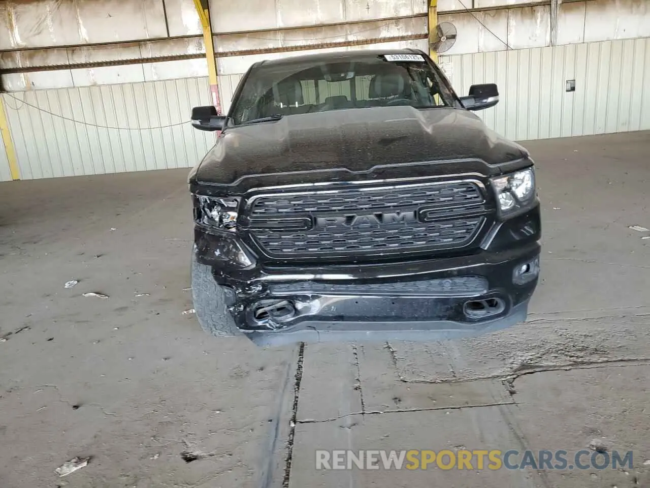 5 Photograph of a damaged car 1C6SRFBTXNN412193 RAM 1500 2022