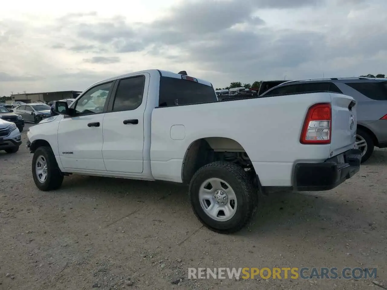 2 Photograph of a damaged car 1C6SRFCT5NN283410 RAM 1500 2022
