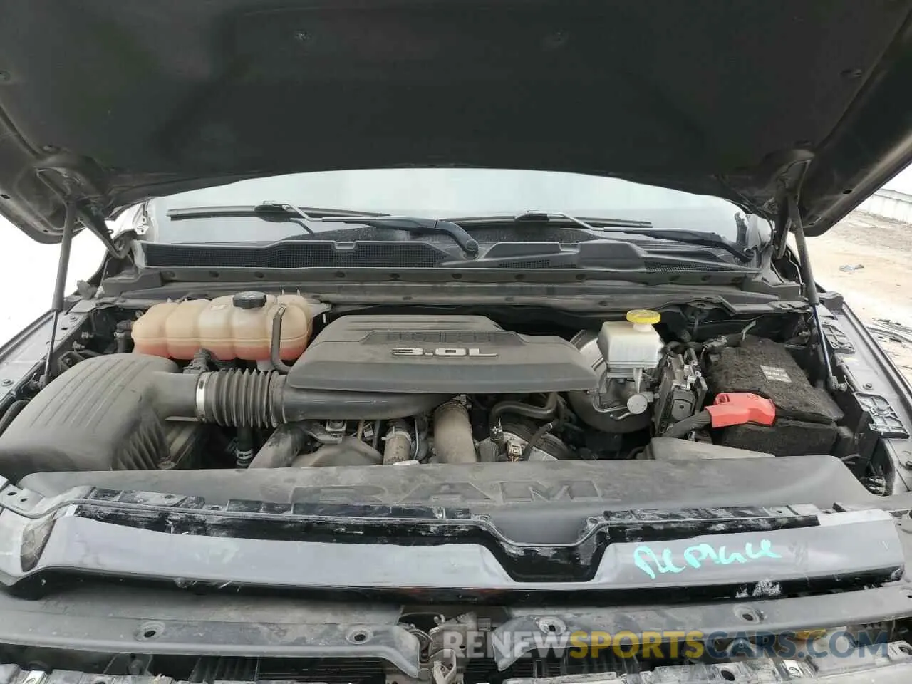 11 Photograph of a damaged car 1C6SRFFM7NN298608 RAM 1500 2022