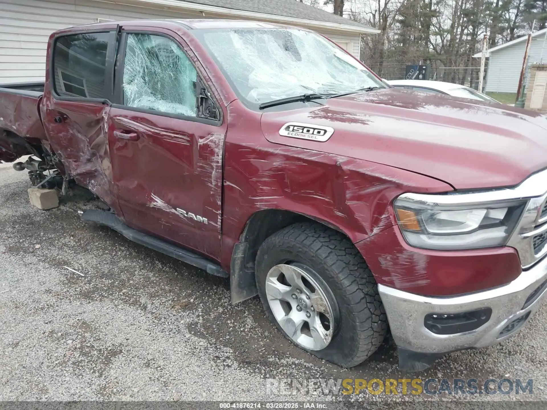 13 Photograph of a damaged car 1C6SRFFM7NN414549 RAM 1500 2022