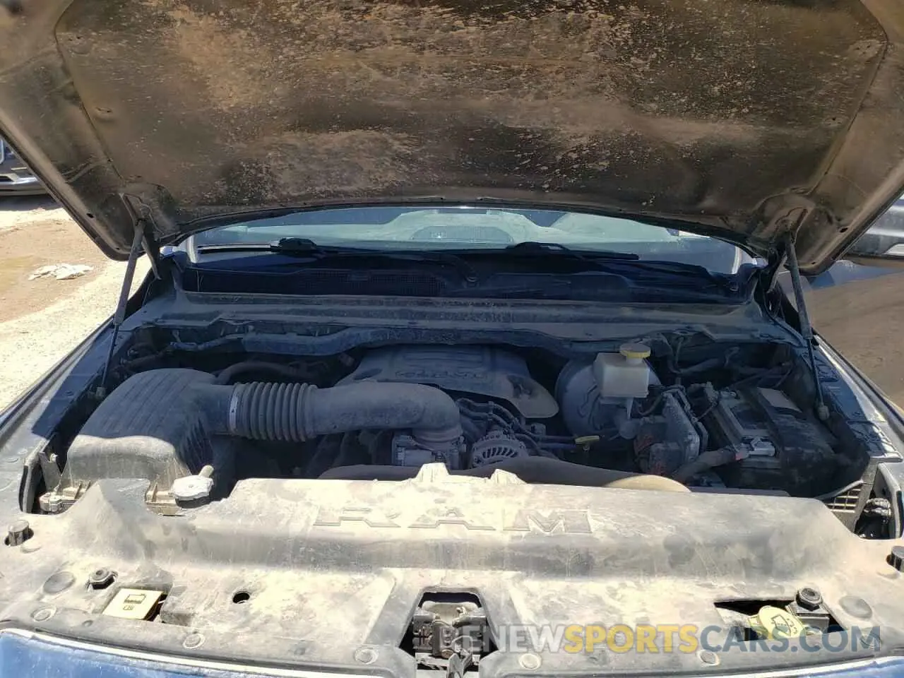 11 Photograph of a damaged car 1C6SRFFT0NN154812 RAM 1500 2022