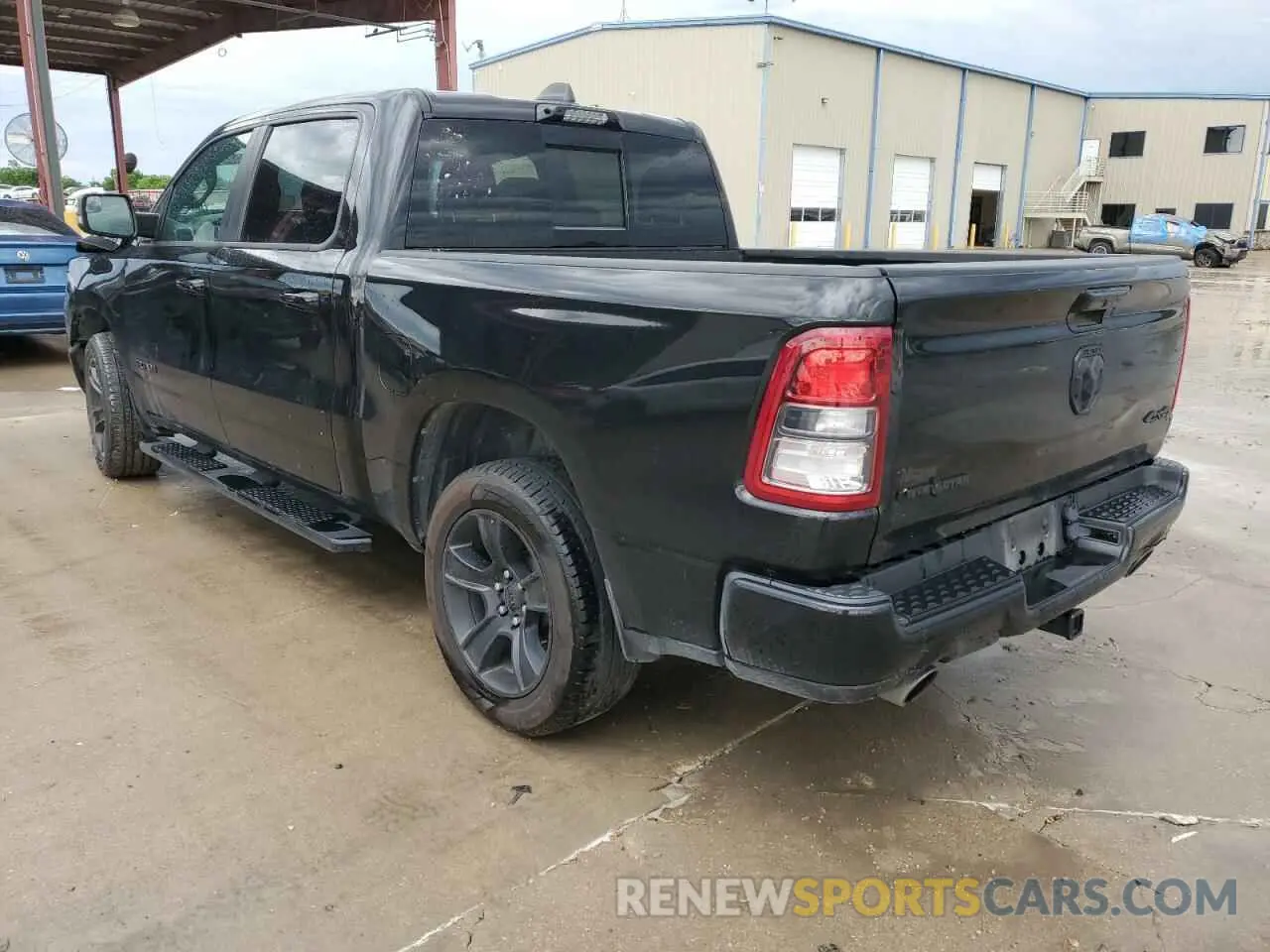 2 Photograph of a damaged car 1C6SRFFT1NN313174 RAM 1500 2022