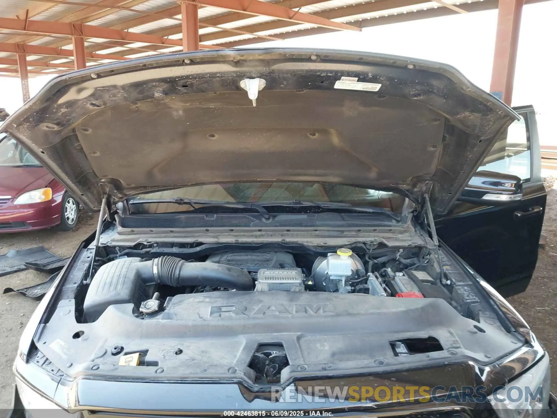 10 Photograph of a damaged car 1C6SRFFT1NN459168 RAM 1500 2022