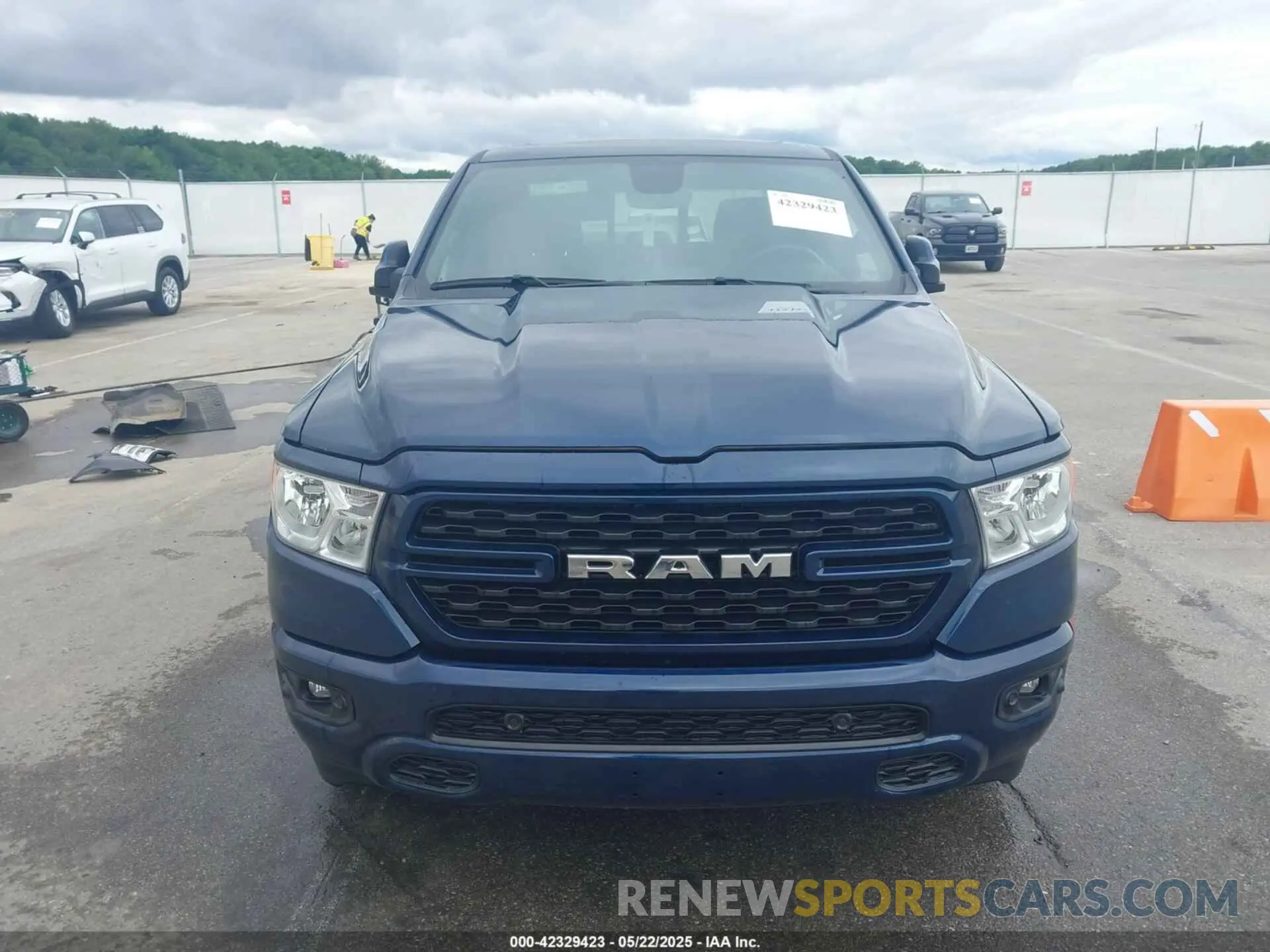 13 Photograph of a damaged car 1C6SRFFT2NN428978 RAM 1500 2022