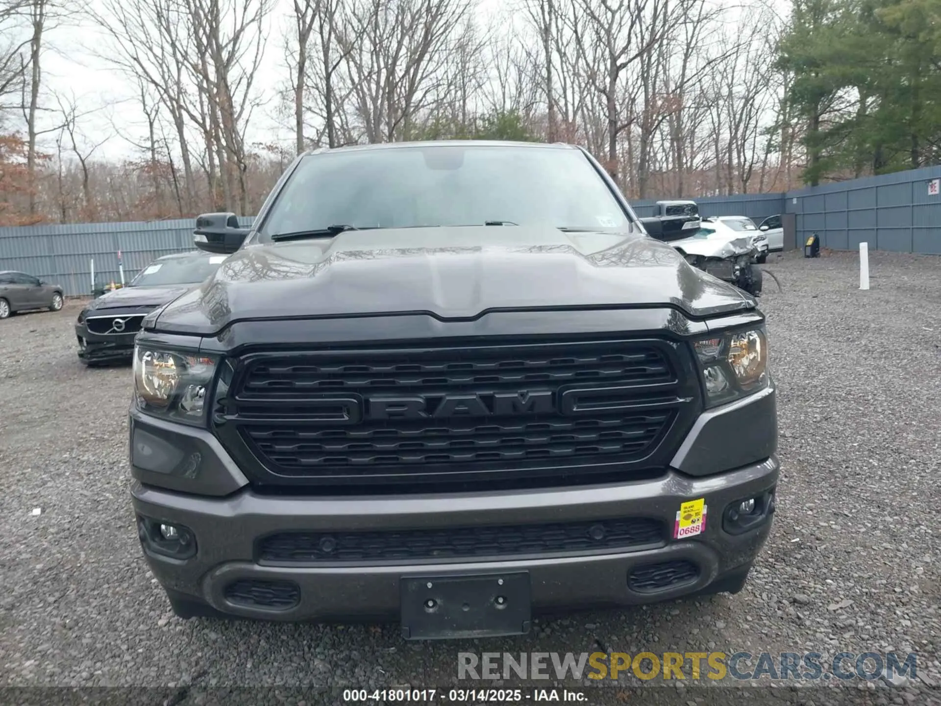 12 Photograph of a damaged car 1C6SRFFT3NN279836 RAM 1500 2022