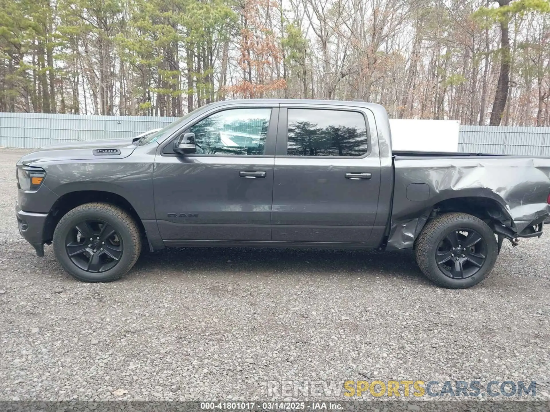14 Photograph of a damaged car 1C6SRFFT3NN279836 RAM 1500 2022