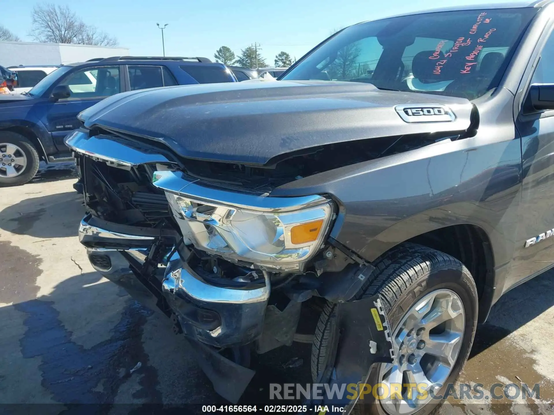 17 Photograph of a damaged car 1C6SRFFT4NN428027 RAM 1500 2022