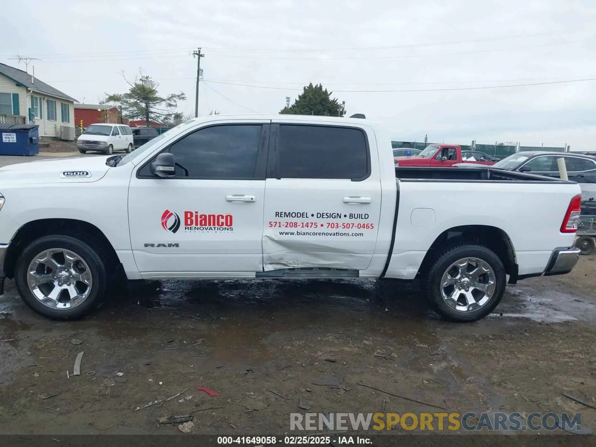 15 Photograph of a damaged car 1C6SRFFT8NN405933 RAM 1500 2022