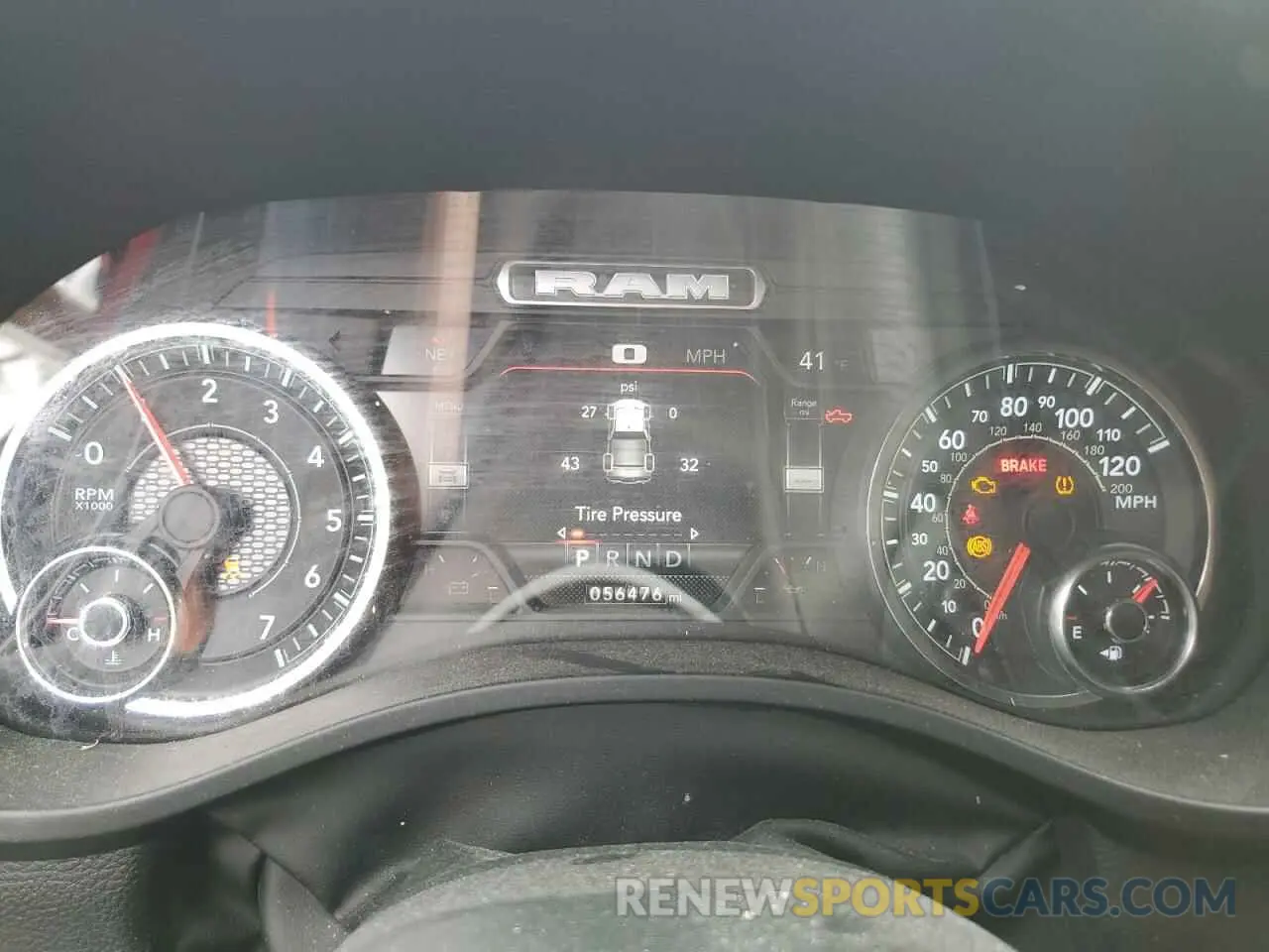 9 Фотография поврежденного автомобиля 1C6SRFFT9NN250776 RAM 1500 2022