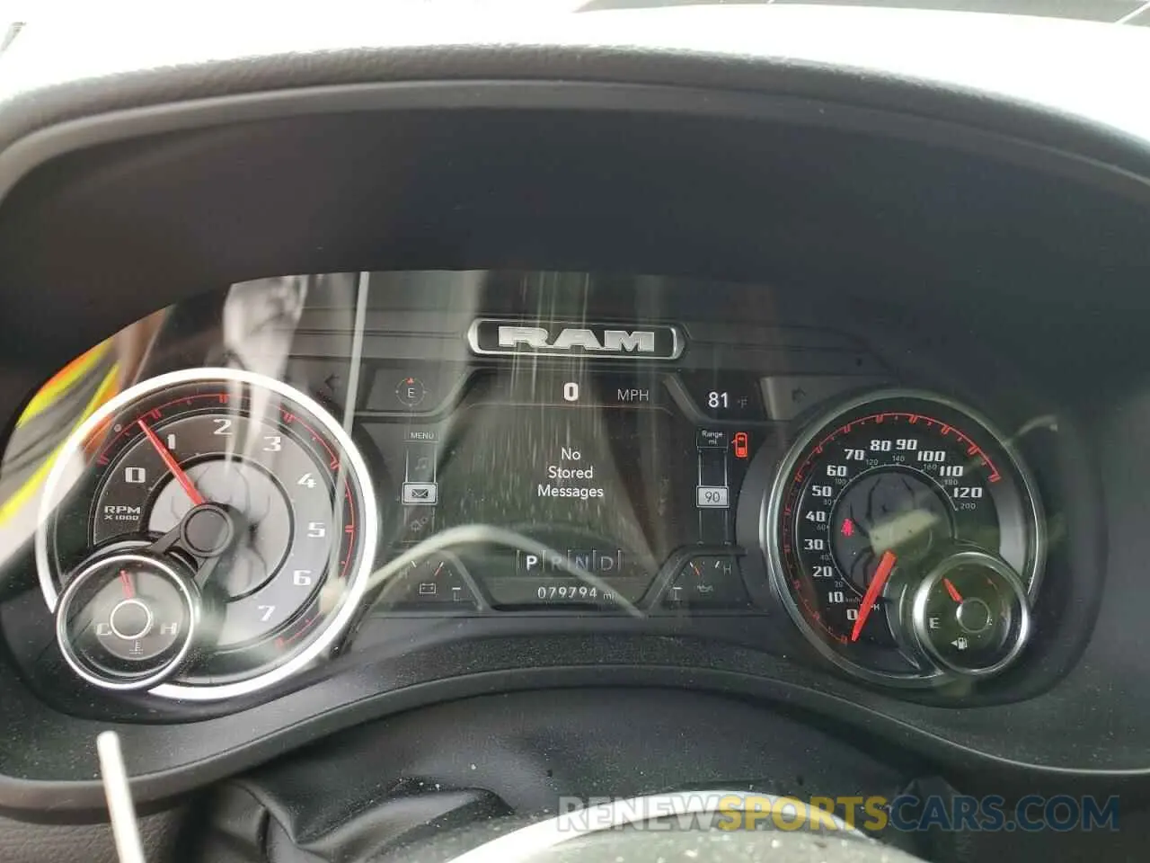 9 Фотография поврежденного автомобиля 1C6SRFFTXNN136513 RAM 1500 2022