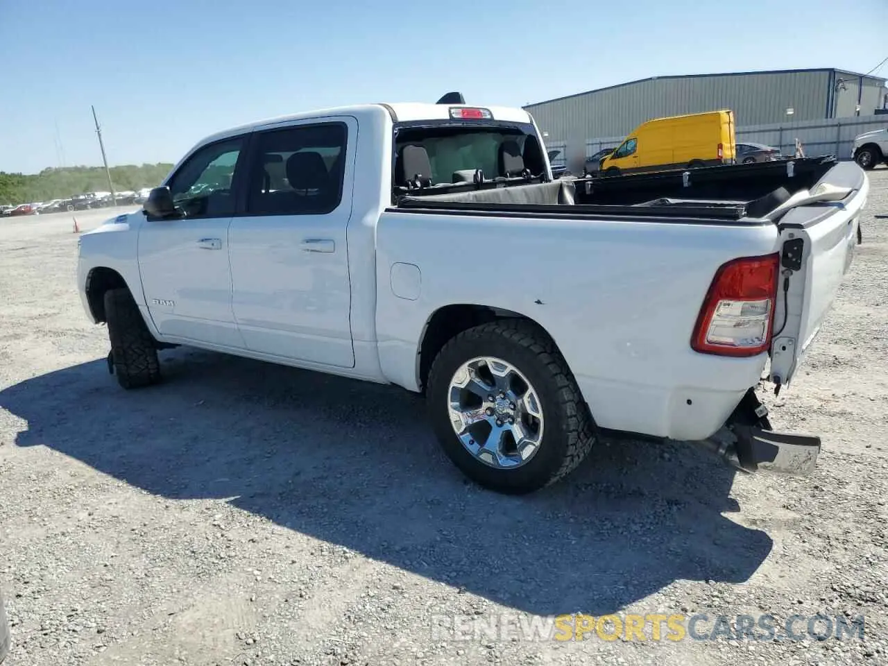 2 Photograph of a damaged car 1C6SRFFTXNN368044 RAM 1500 2022
