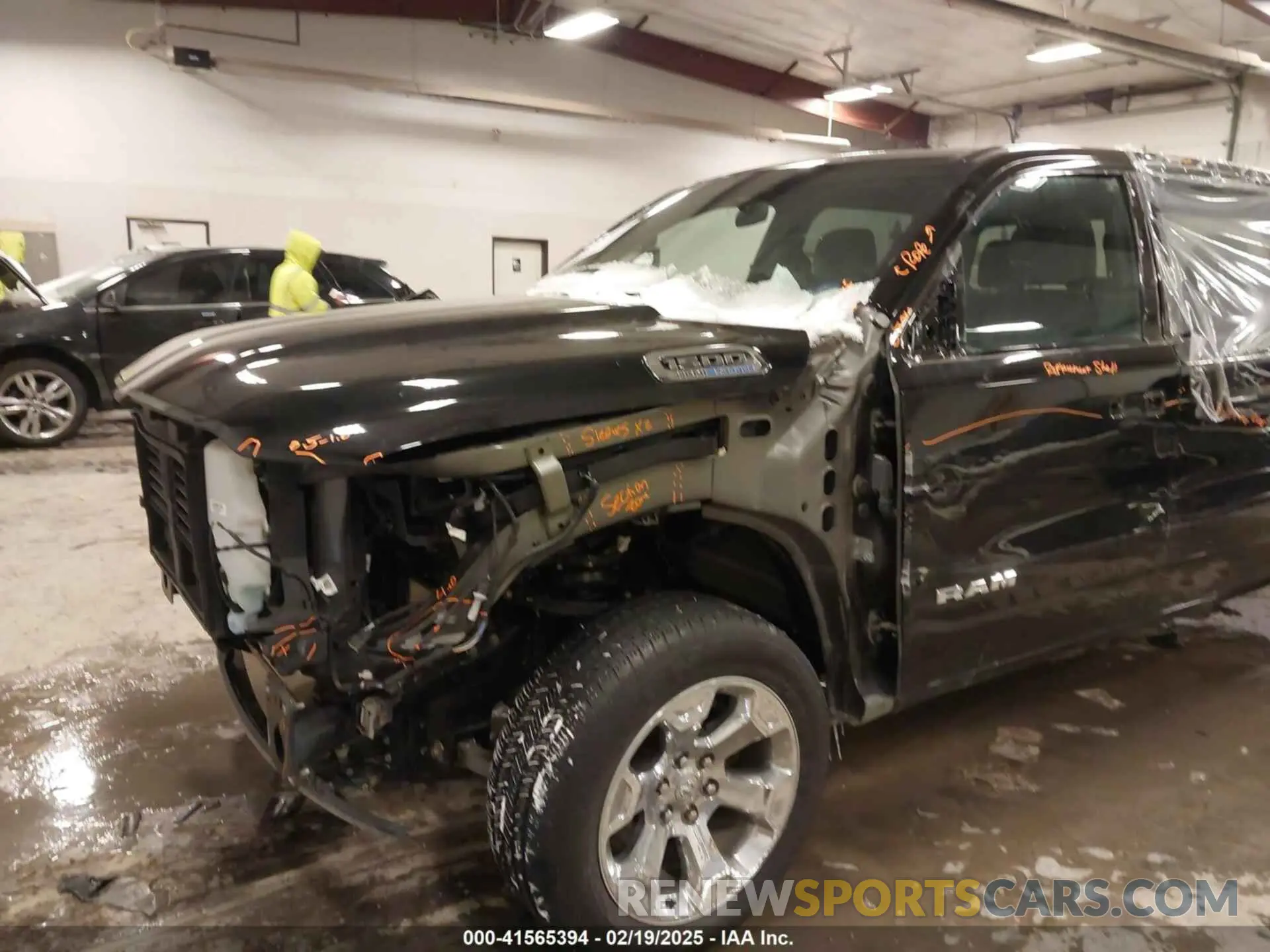 6 Фотография поврежденного автомобиля 1C6SRFFTXNN419008 RAM 1500 2022