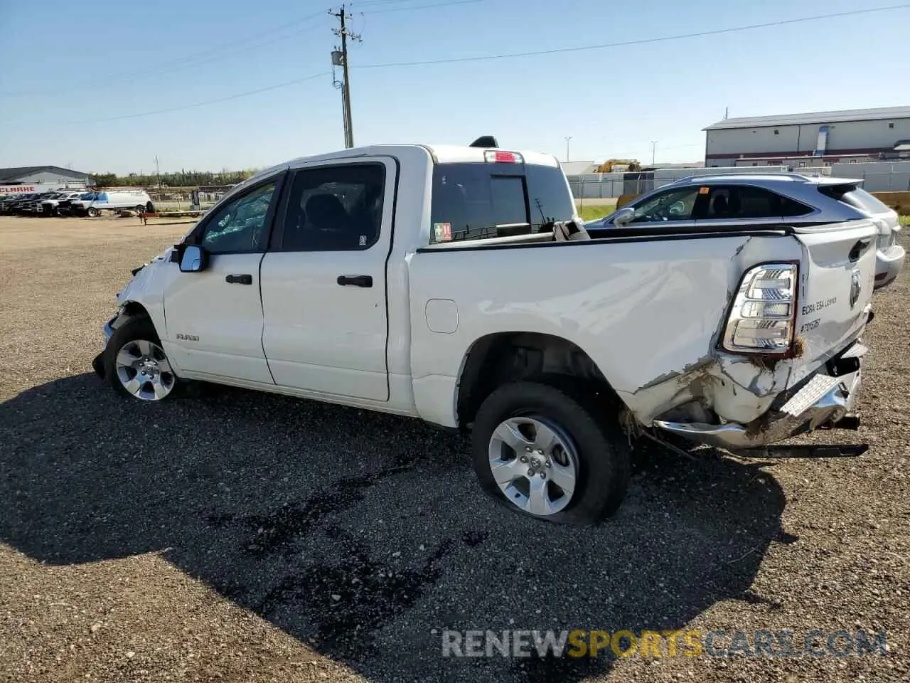 2 Photograph of a damaged car 1C6SRFGTXNN228686 RAM 1500 2022
