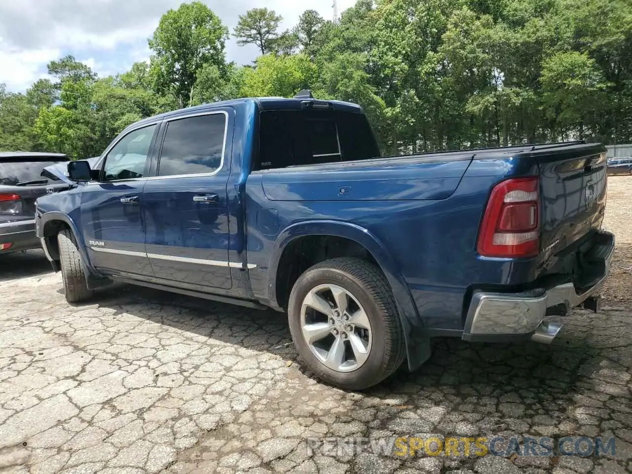 2 Photograph of a damaged car 1C6SRFHT4NN164627 RAM 1500 2022