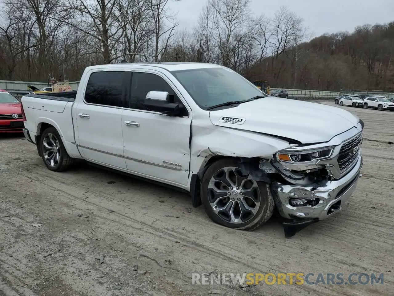 4 Фотография поврежденного автомобиля 1C6SRFHT4NN195229 RAM 1500 2022