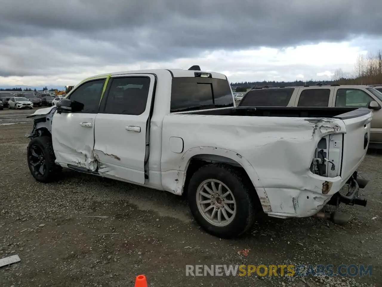 2 Фотография поврежденного автомобиля 1C6SRFHT5NN345719 RAM 1500 2022