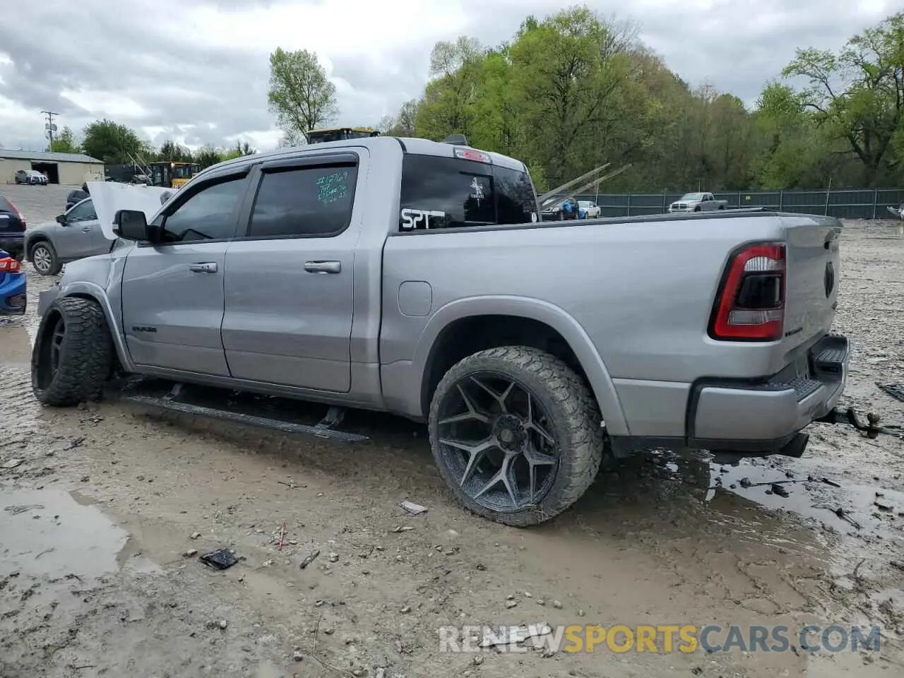 2 Photograph of a damaged car 1C6SRFHTXNN266448 RAM 1500 2022