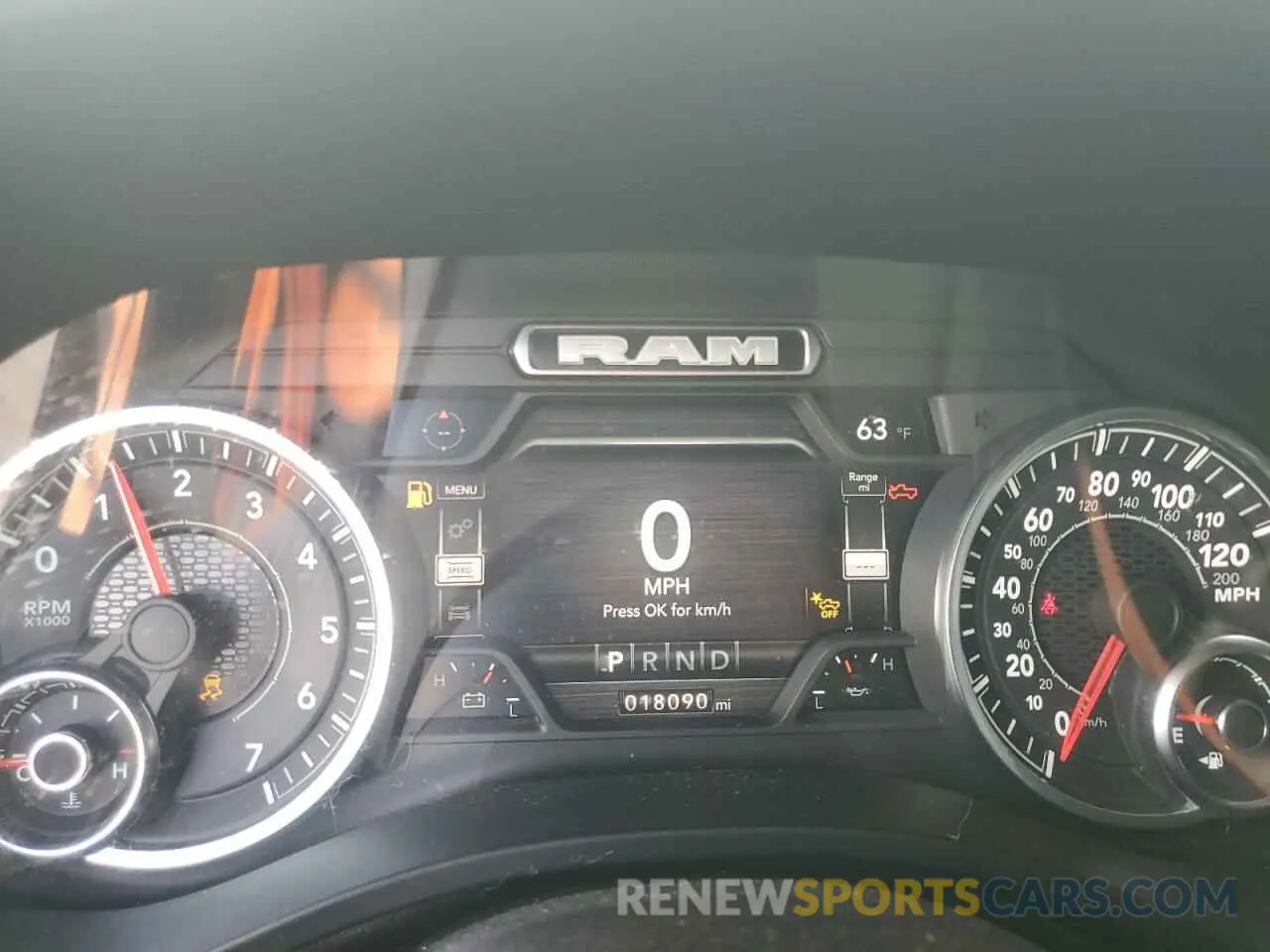 9 Фотография поврежденного автомобиля 1C6SRFJT8NN396741 RAM 1500 2022