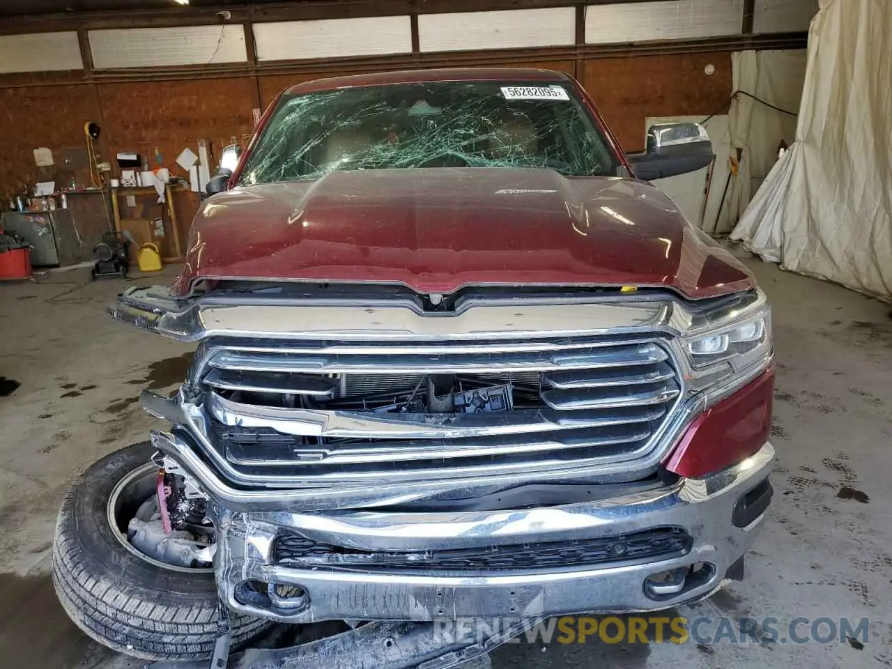 5 Photograph of a damaged car 1C6SRFKT2NN377066 RAM 1500 2022