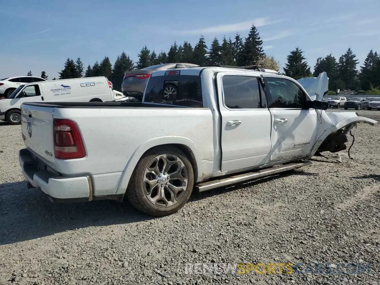 3 Фотография поврежденного автомобиля 1C6SRFKT6NN130150 RAM 1500 2022