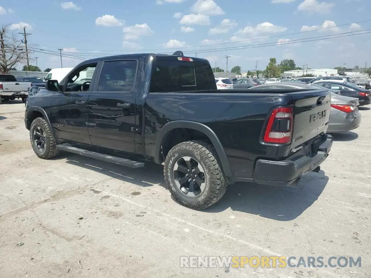 2 Photograph of a damaged car 1C6SRFLM7NN362506 RAM 1500 2022