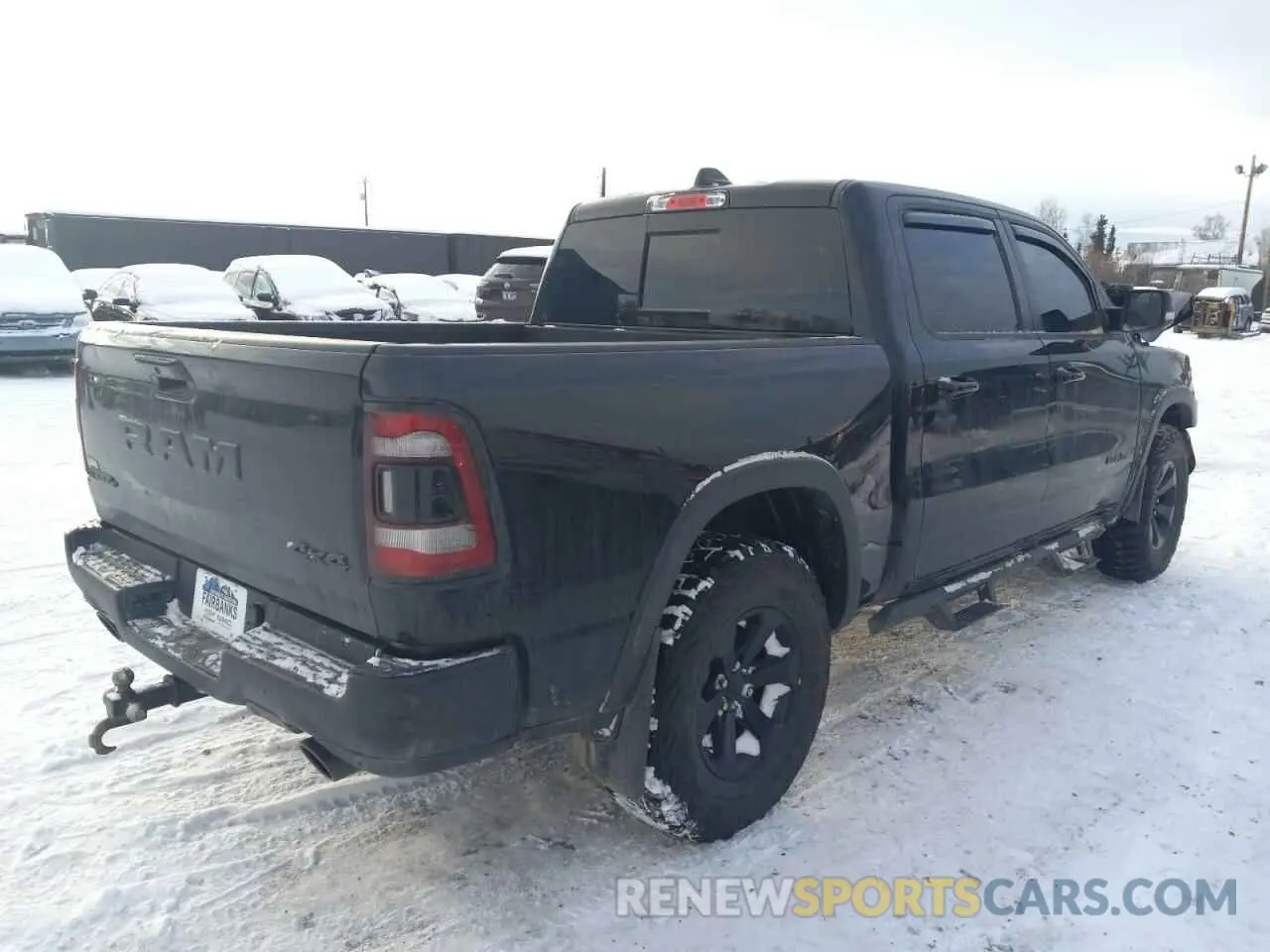 3 Photograph of a damaged car 1C6SRFLM8NN168938 RAM 1500 2022