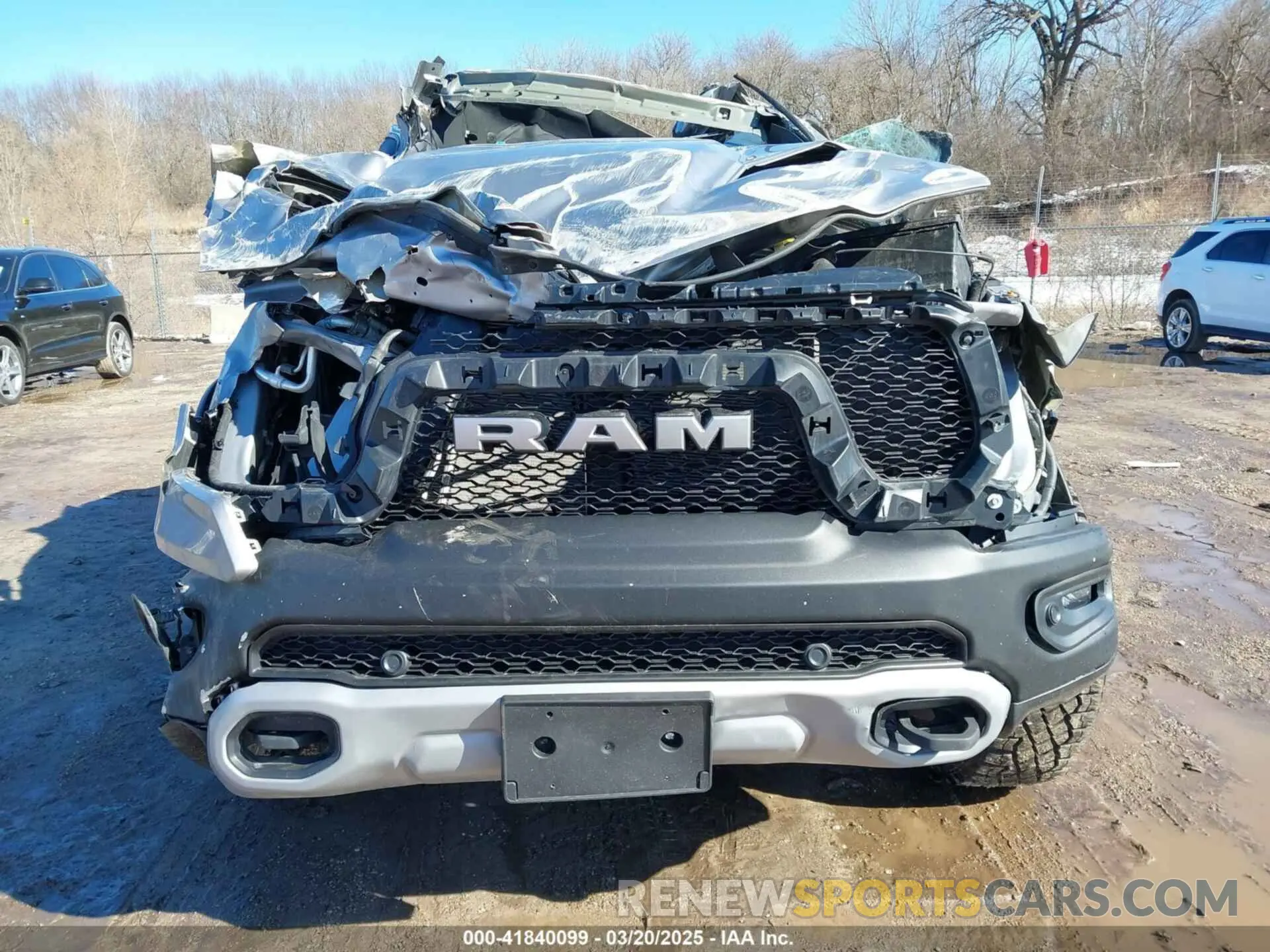 12 Photograph of a damaged car 1C6SRFLT7NN196608 RAM 1500 2022