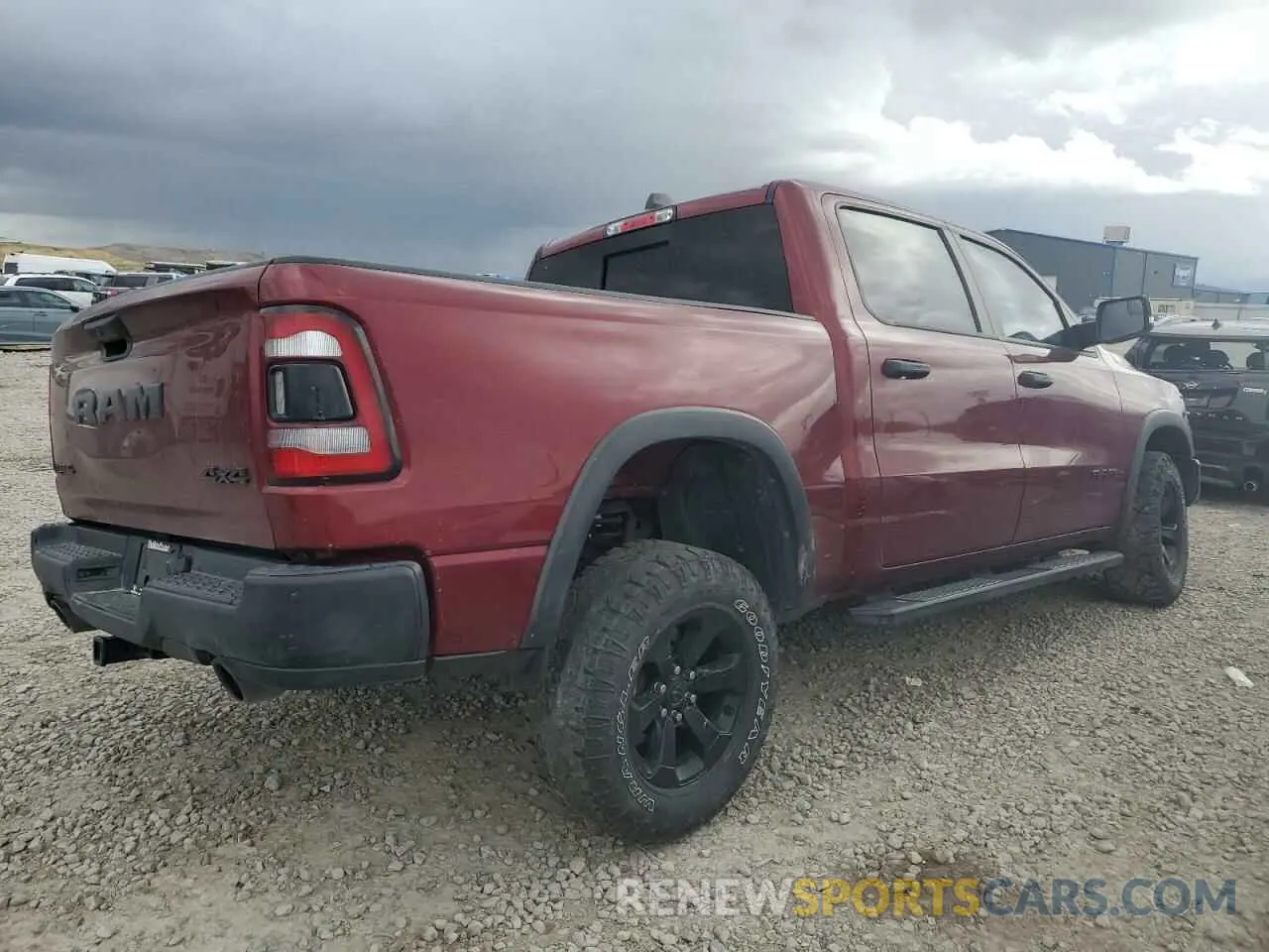 3 Photograph of a damaged car 1C6SRFLT7NN418872 RAM 1500 2022