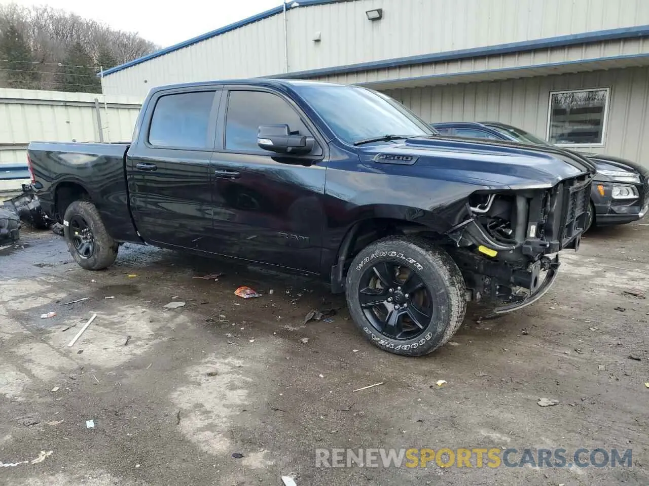 4 Photograph of a damaged car 1C6SRFMT0NN294989 RAM 1500 2022