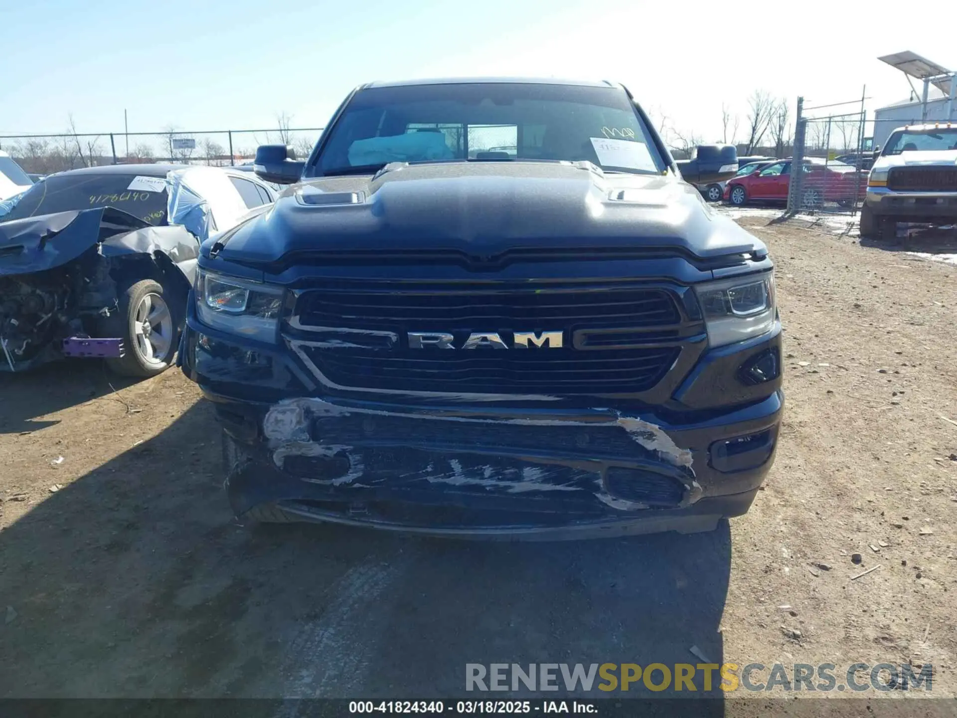 12 Photograph of a damaged car 1C6SRFRT7NN180979 RAM 1500 2022