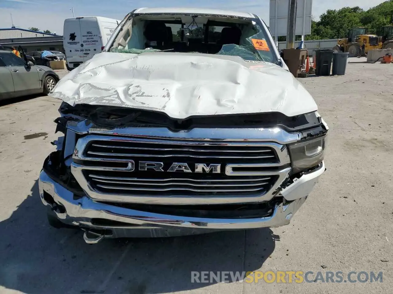 5 Фотография поврежденного автомобиля 1C6SRFRT7NN330119 RAM 1500 2022