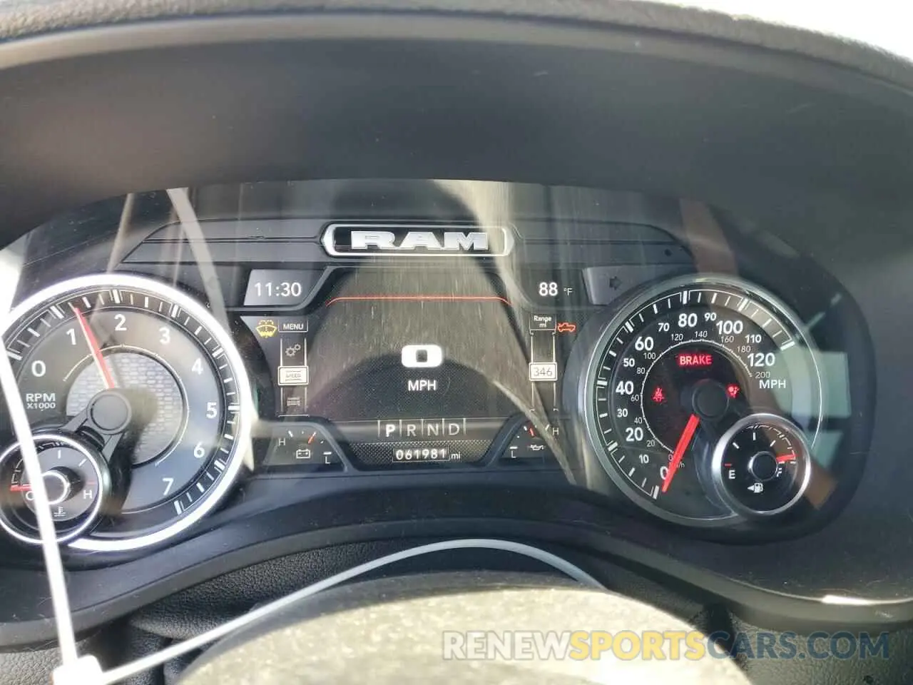 9 Фотография поврежденного автомобиля 1C6SRFRTXNN141884 RAM 1500 2022