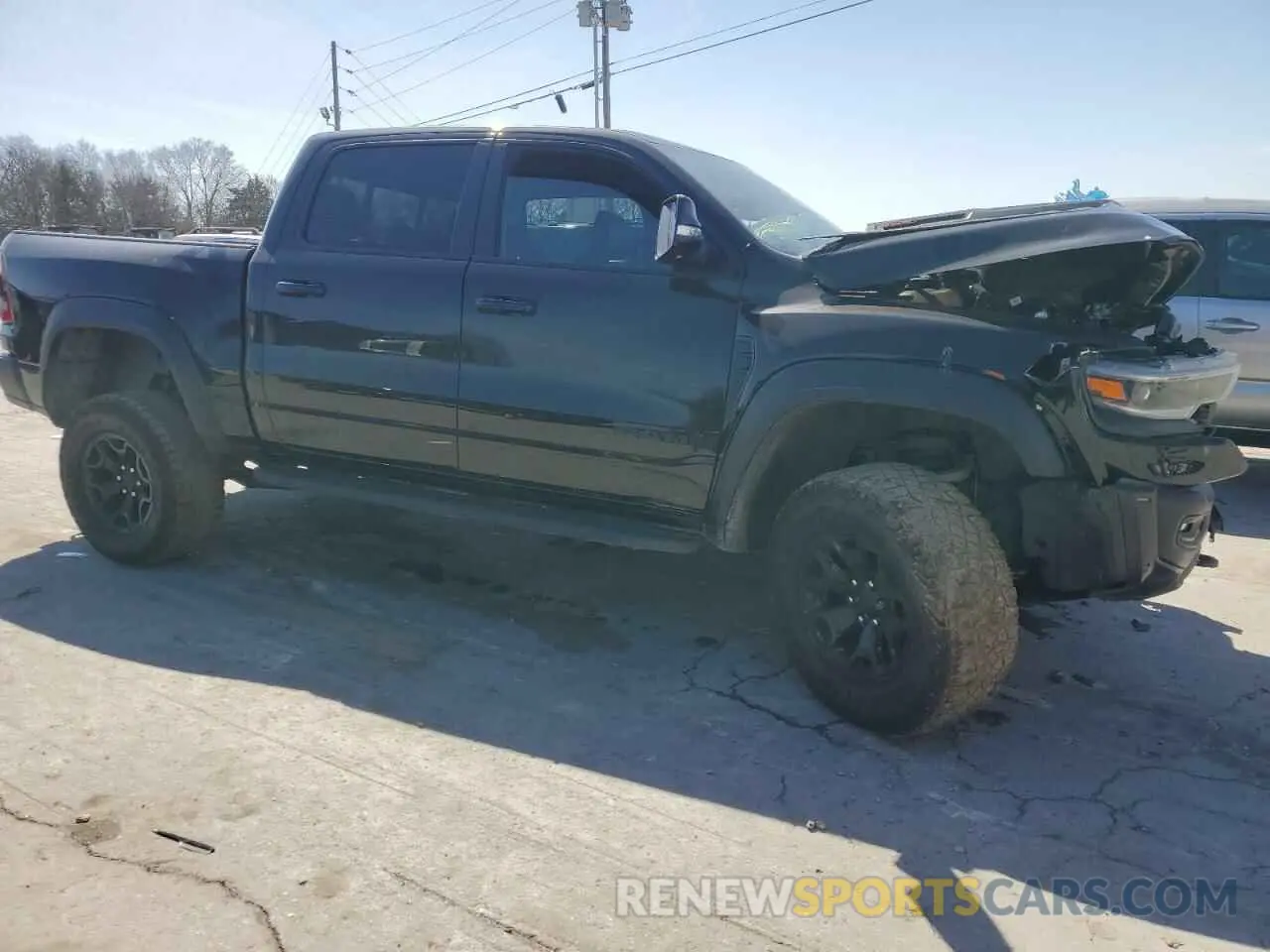 4 Фотография поврежденного автомобиля 1C6SRFU90NN476101 RAM 1500 2022