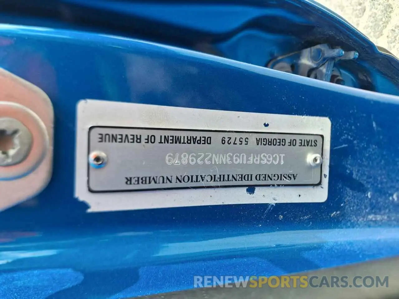 12 Фотография поврежденного автомобиля 1C6SRFU93NN229879 RAM 1500 2022
