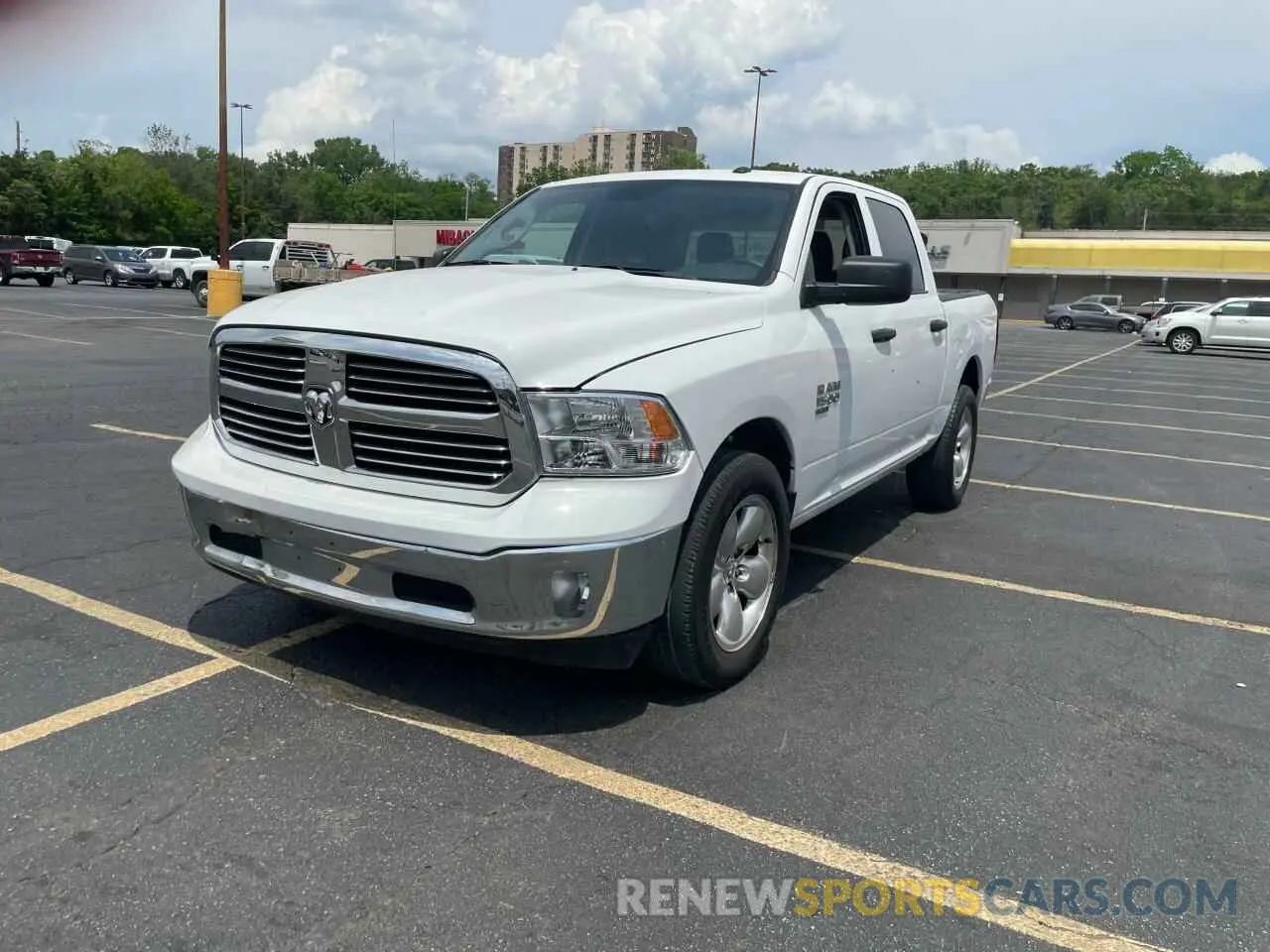 2 Photograph of a damaged car 3C6RR6KG0NG210652 RAM 1500 2022