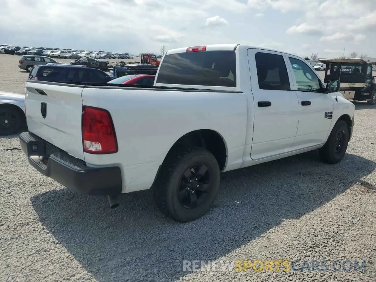3 Photograph of a damaged car 3C6RR6KG0NG210845 RAM 1500 2022