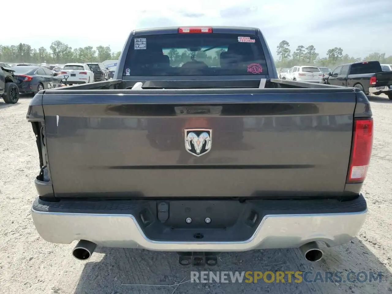 6 Photograph of a damaged car 3C6RR6KT2NG172404 RAM 1500 2022